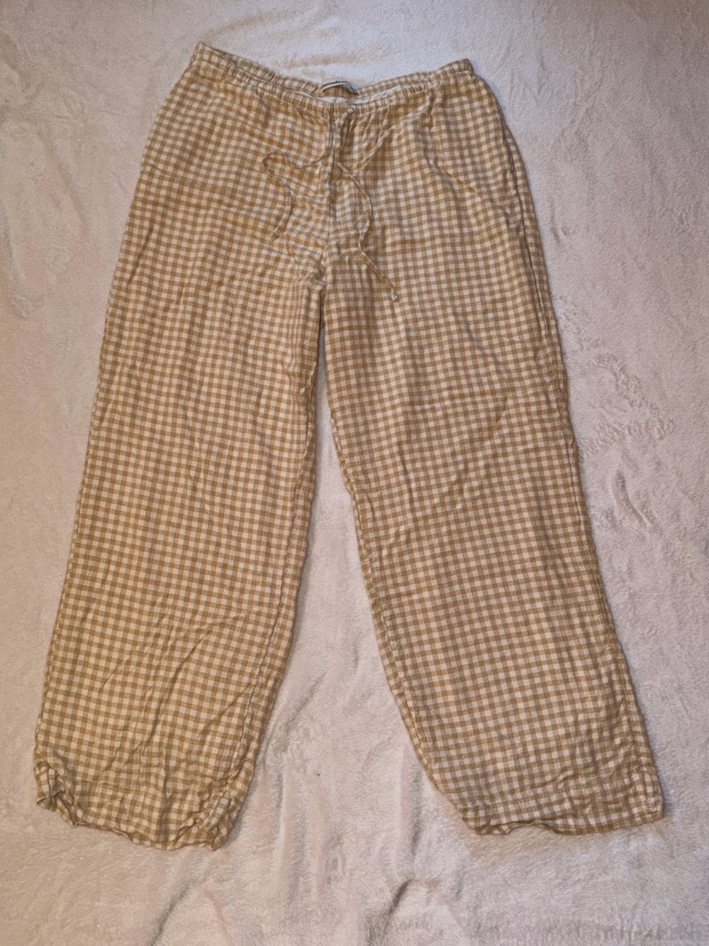 Abercrombie & Fitch Women's
Linen-Blend Pull-On Pant